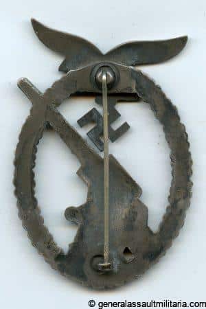 Luftwaffe flak badge - Adolf Scholze, Gablonz