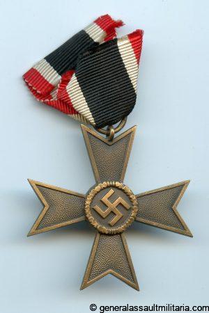 War merit without swords cross second class - L/11 Wilhelm Deumer, Lüdenscheid