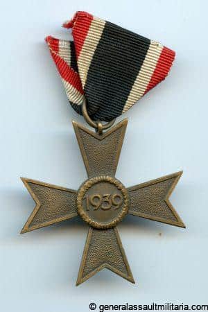 War merit without swords cross second class - L/11 Wilhelm Deumer, Lüdenscheid