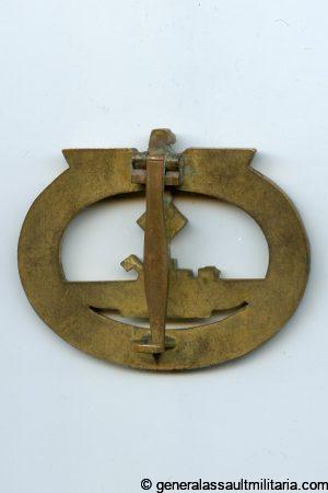 Kriegsmarine U-boat badge - Steinhauer & Lück, Lüdenscheid