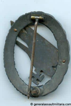 Luftwaffe paratrooper badge - C.E. Juncker, Berlin