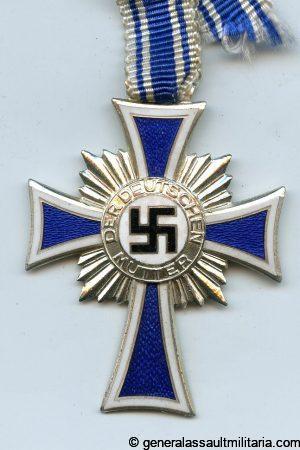 Mothers cross in silver