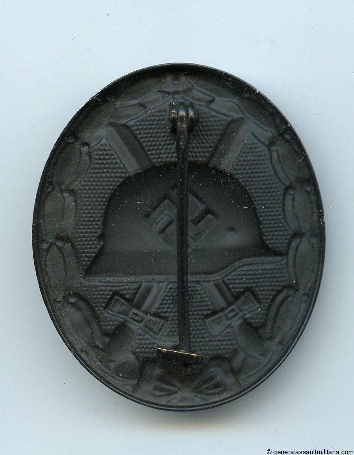 Wound badge in black – L/21 Förster & Barth, Pforzheim