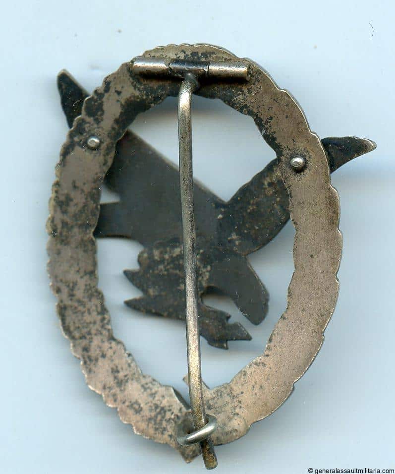 Luftwaffe Radio operator air gunner badge - Brüder Schneider, Wien