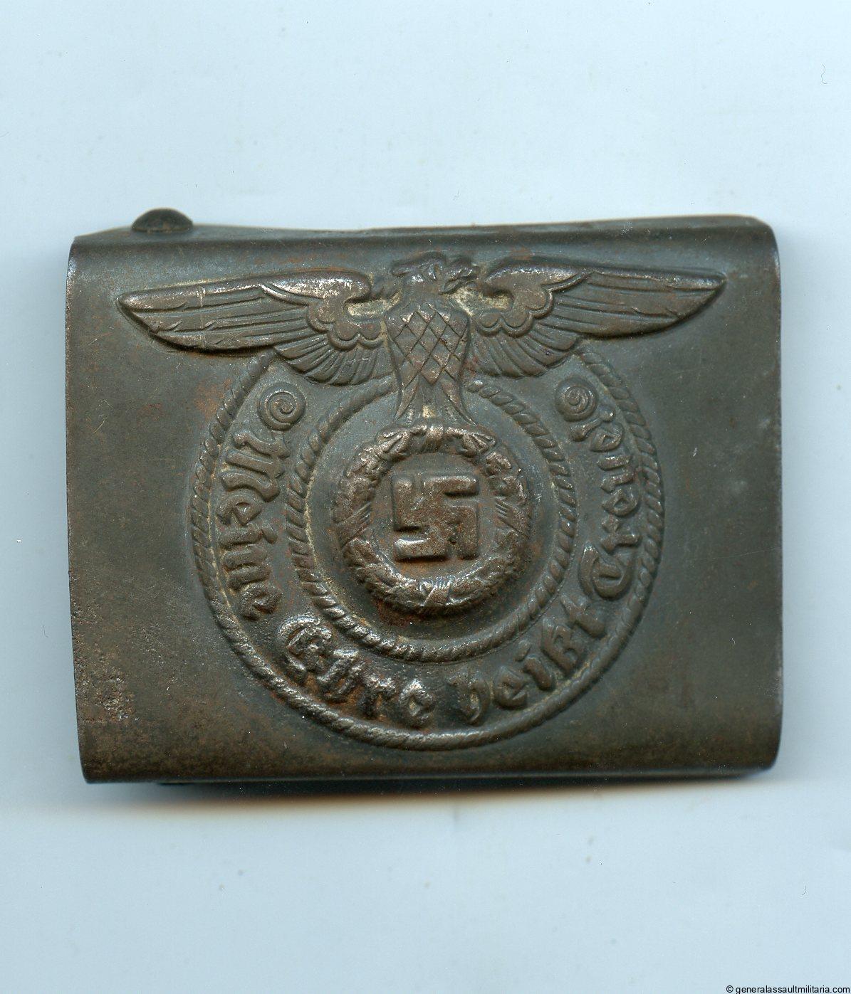 Ss Rzm Waffen-SS buckle - RZM 155/40 Assmann & Söhne, Lüdenscheid ...