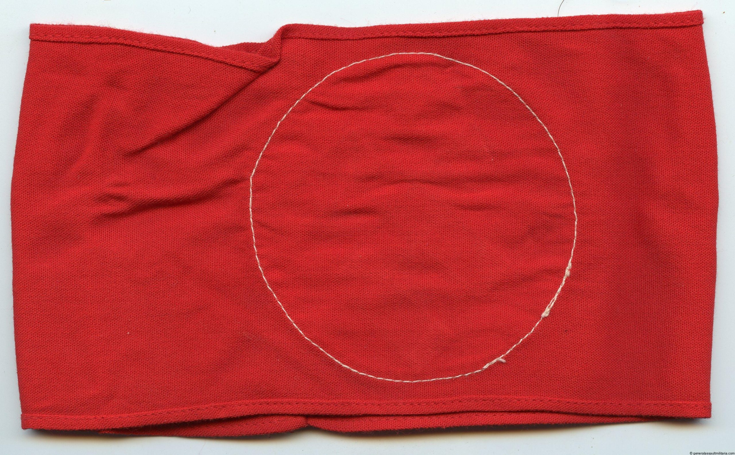 NSDAP armband - three piece construction
