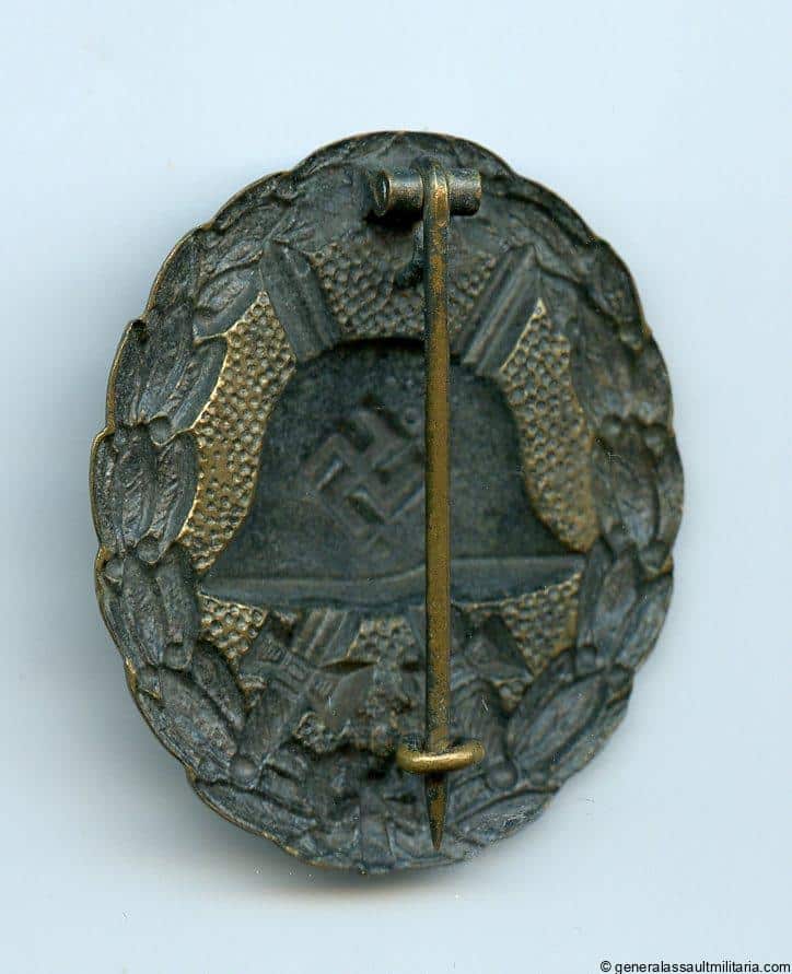 Wound badge 1st pattern in black