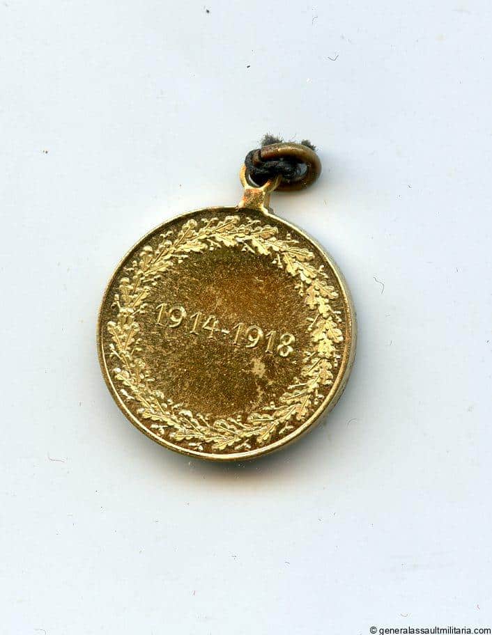 War commemorative medal Austria 1914-1918 miniature