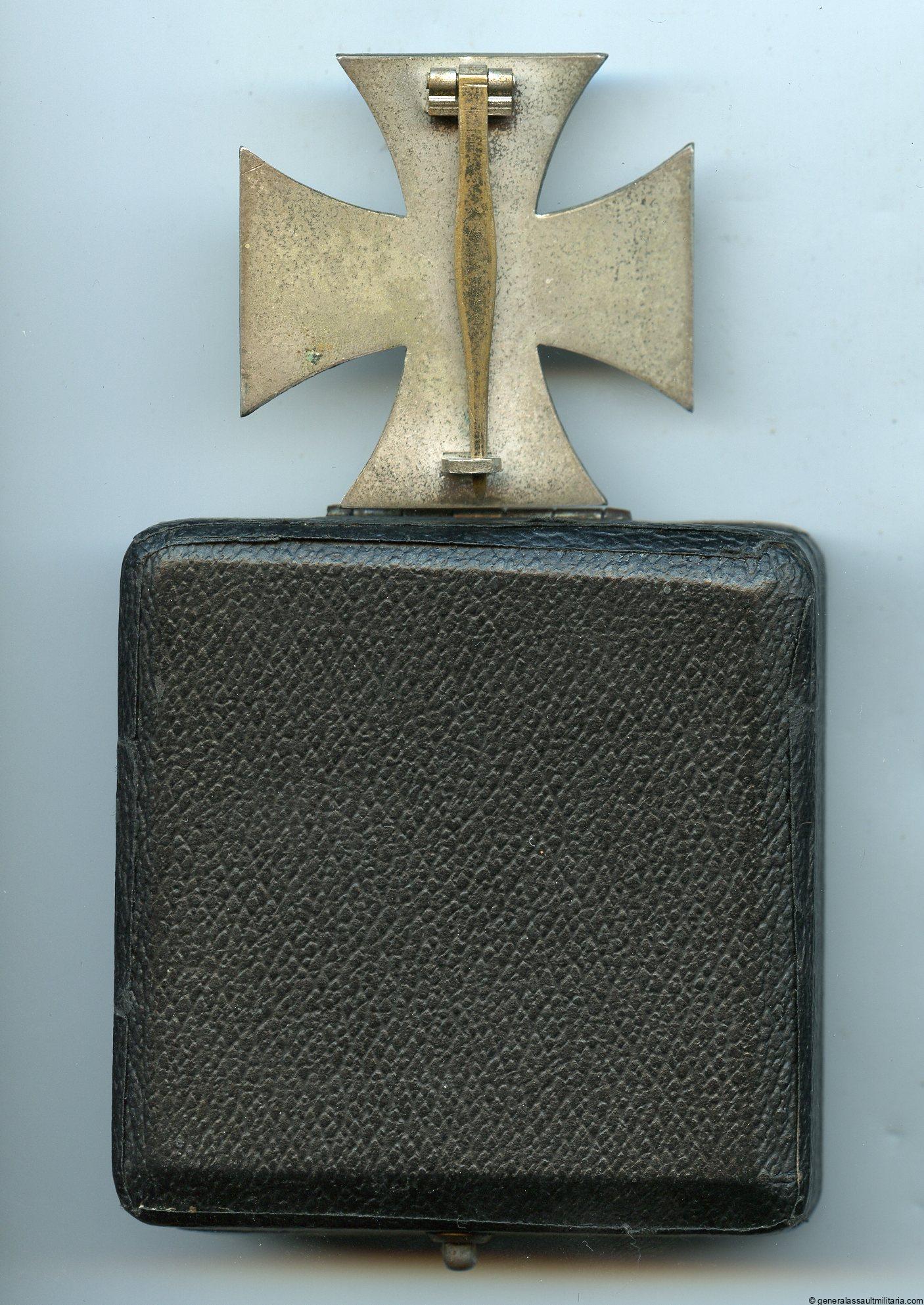 Iron cross 1st class cased - Steinhauer & Lück, Lüdenscheid