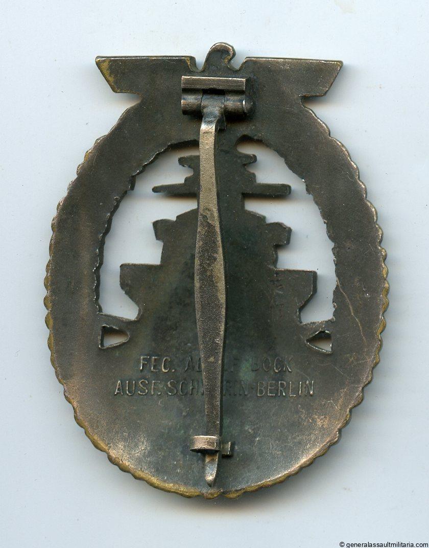 Kriegsmarine high seas fleet badge – Schwerin, Berlin