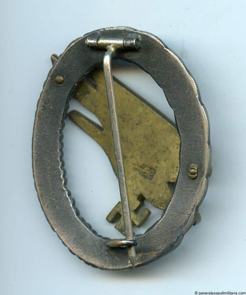 Luftwaffe paratrooper badge - C.E. Juncker, Berlin