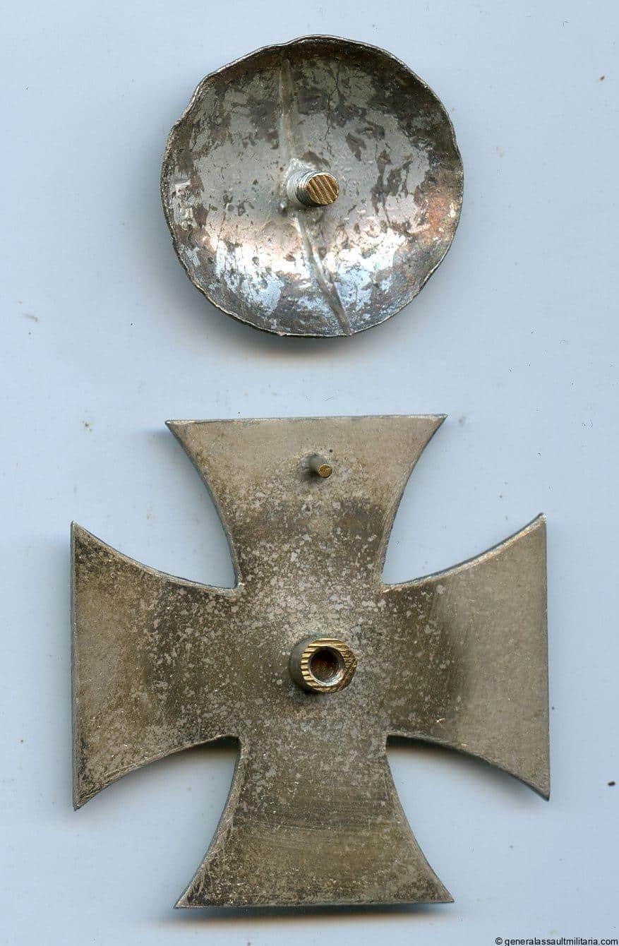 Iron cross 1st class screw back - L/56 Funke & Brüninghaus, Lüdenscheid