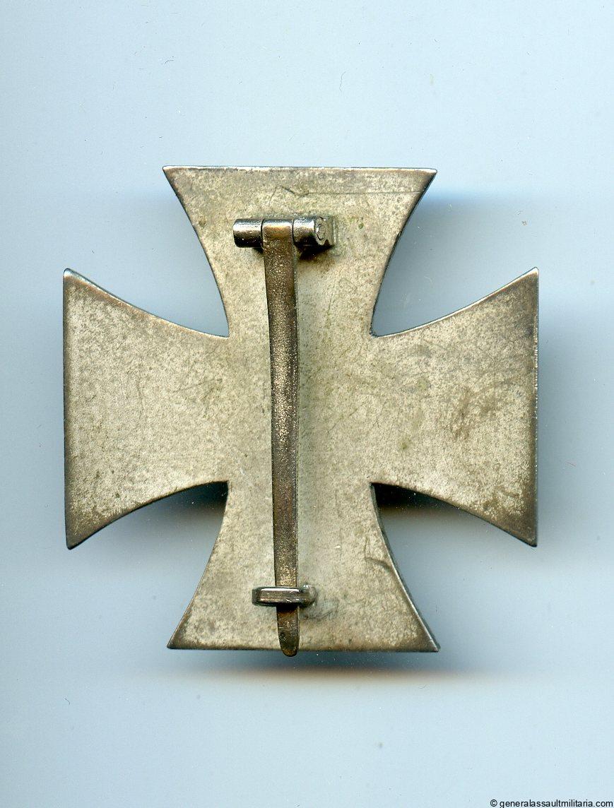 Iron cross 1st class - Wilhelm Deumer, Lüdenscheid