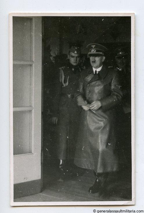 Hitler Max 6x4cm private photo of Adolf Hitler with Max Wünsche ...