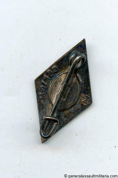 NS Studentenbund membership badge – RZM M1/130 Grossmann & Co, Wien