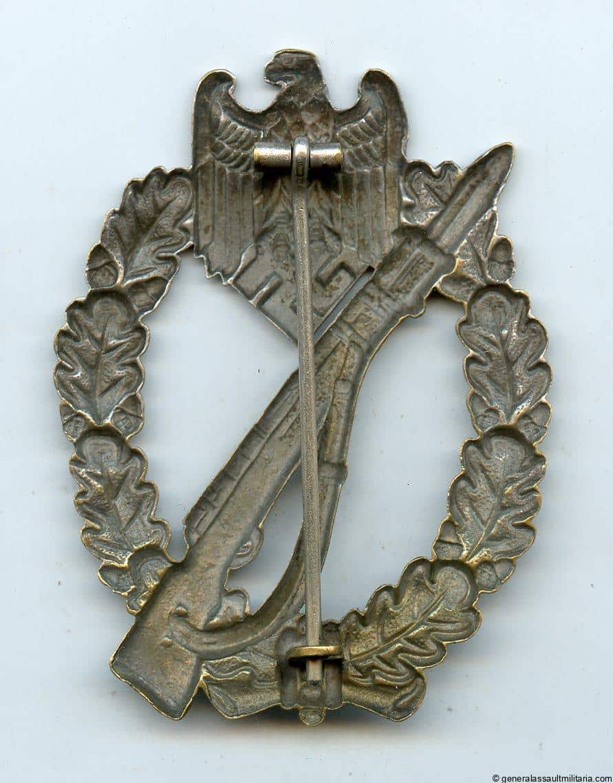 Infantry assault badge in silver - Otto Schickle, Pforzheim