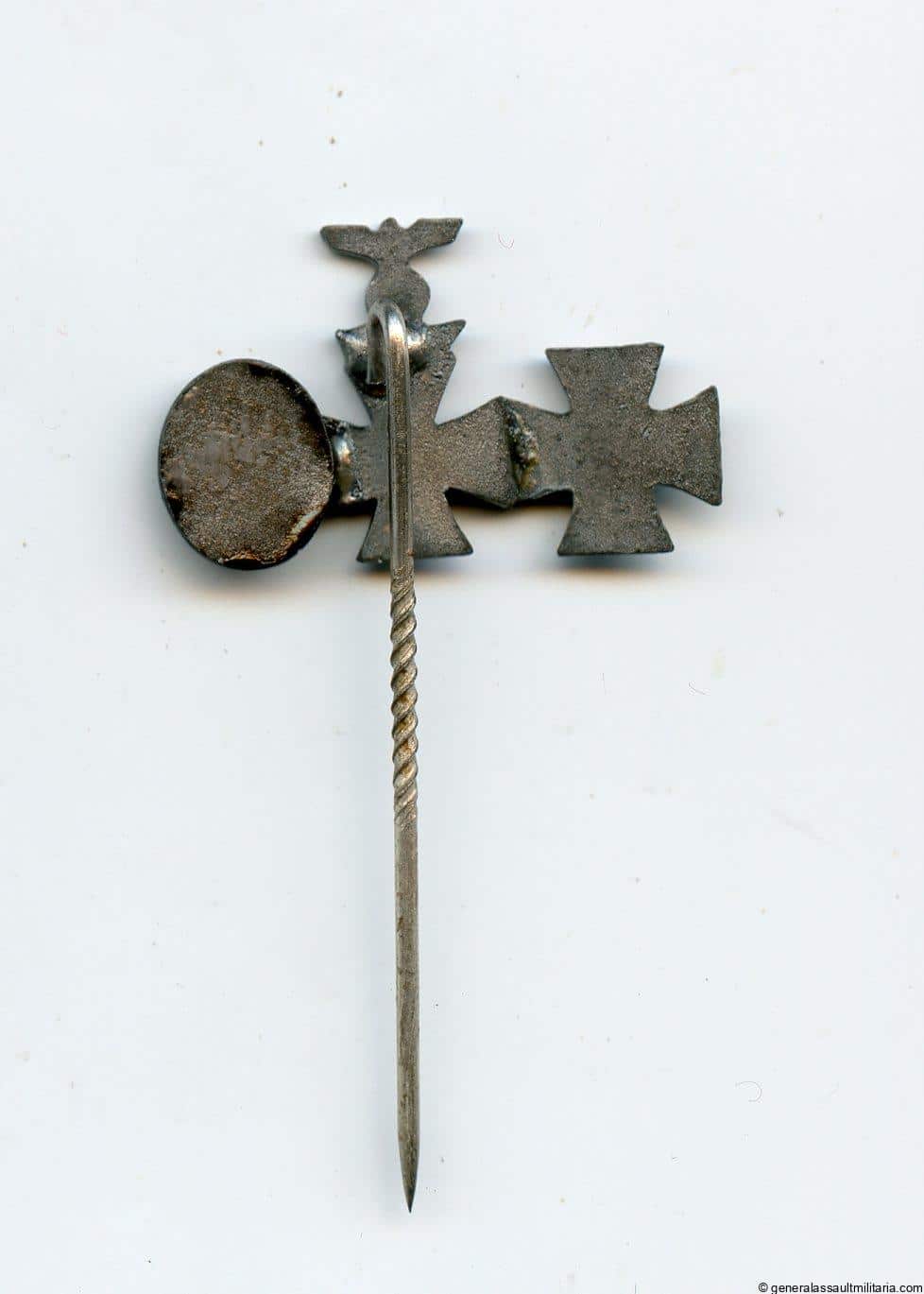 Miniature stickpin with Ek1 1914, Ek2 1914, WBB, Ek2 WHS