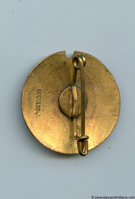 NSDMB badge 25 year - Ges. Gesch.