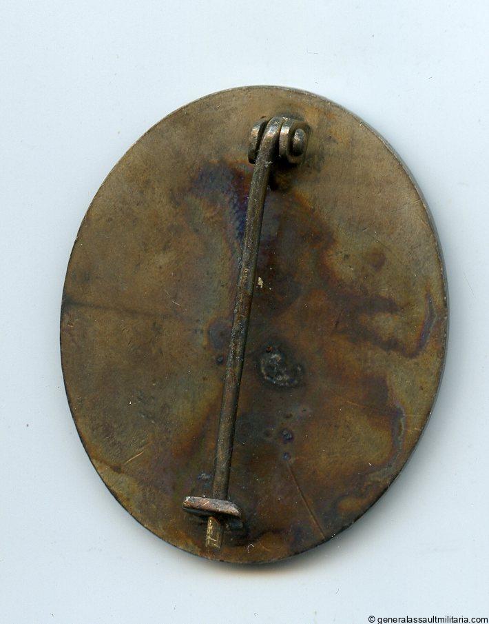Wound badge in gold - Hauptmünzamt, Wien