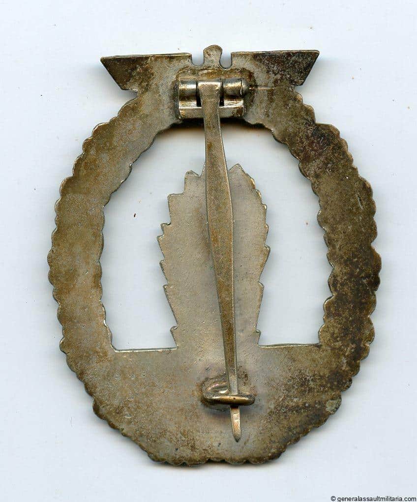 Kriegsmarine minesweeper badge - C.E. Juncker, Berlin