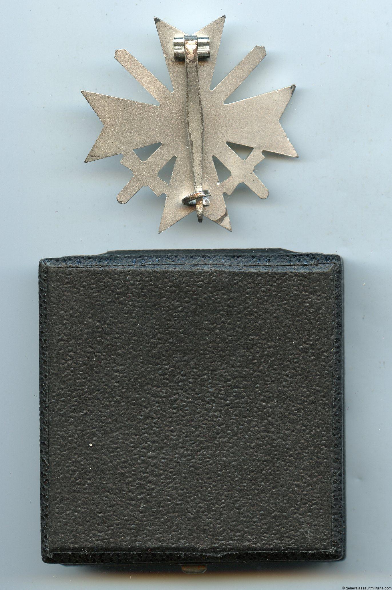 War merit cross with swords 1st class cased - Rudolf Souval, Wien