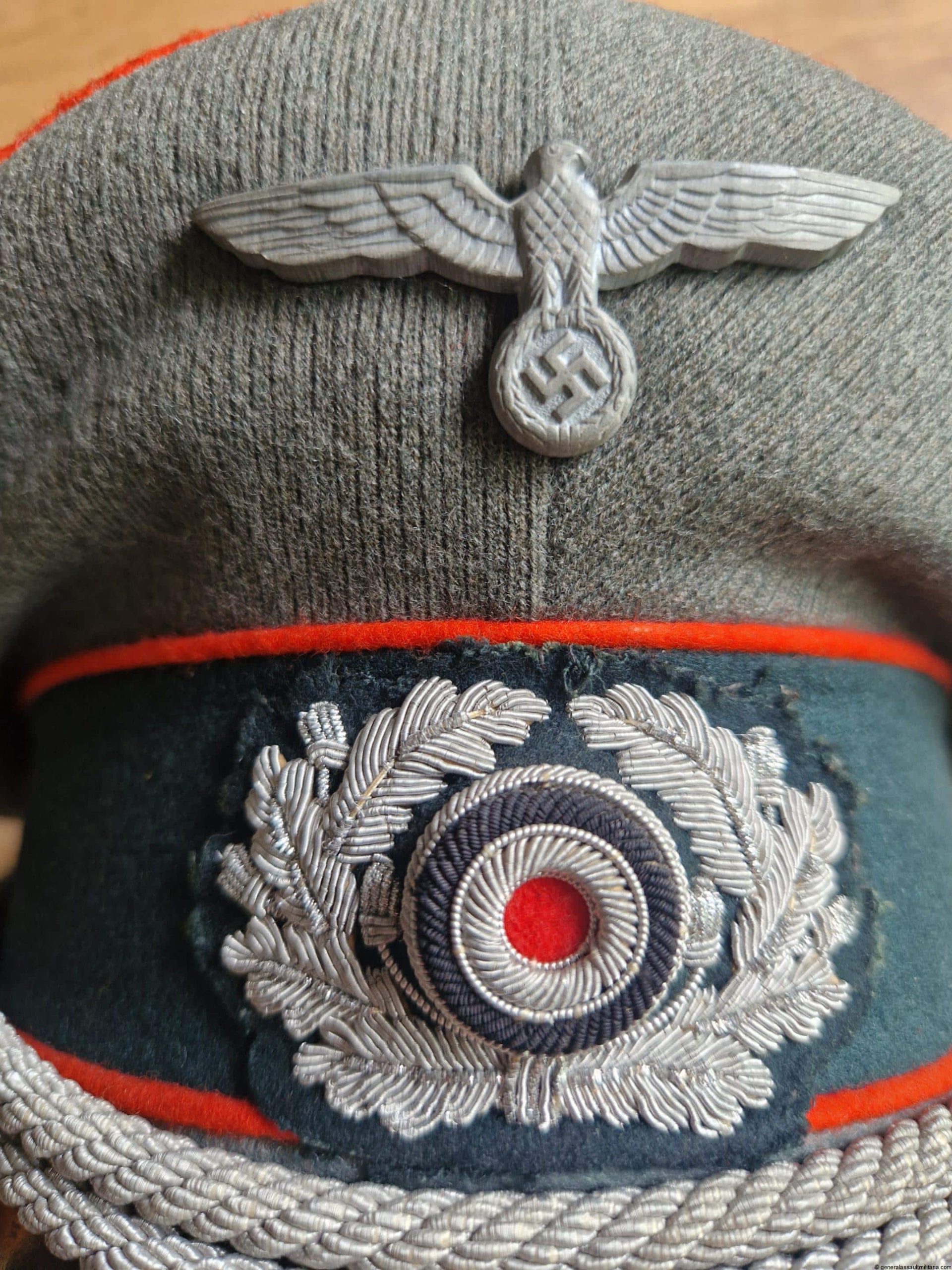 Artillery officer visor cap - Erel