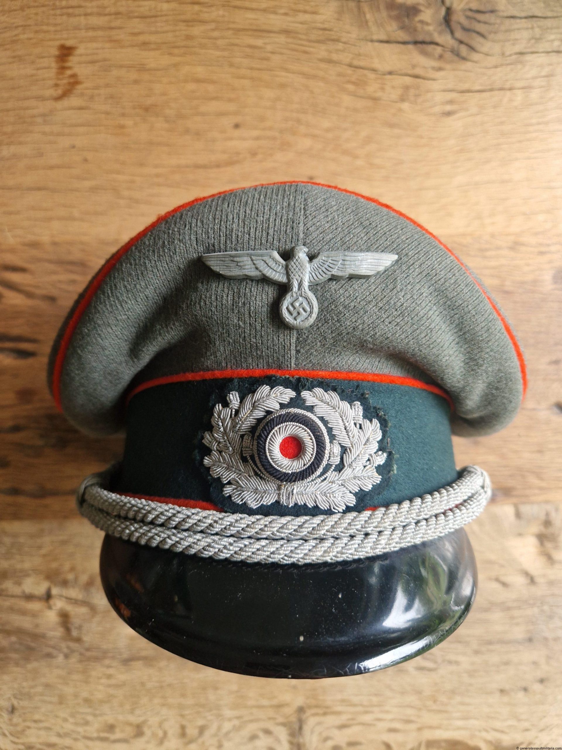 Artillery officer visor cap - Erel