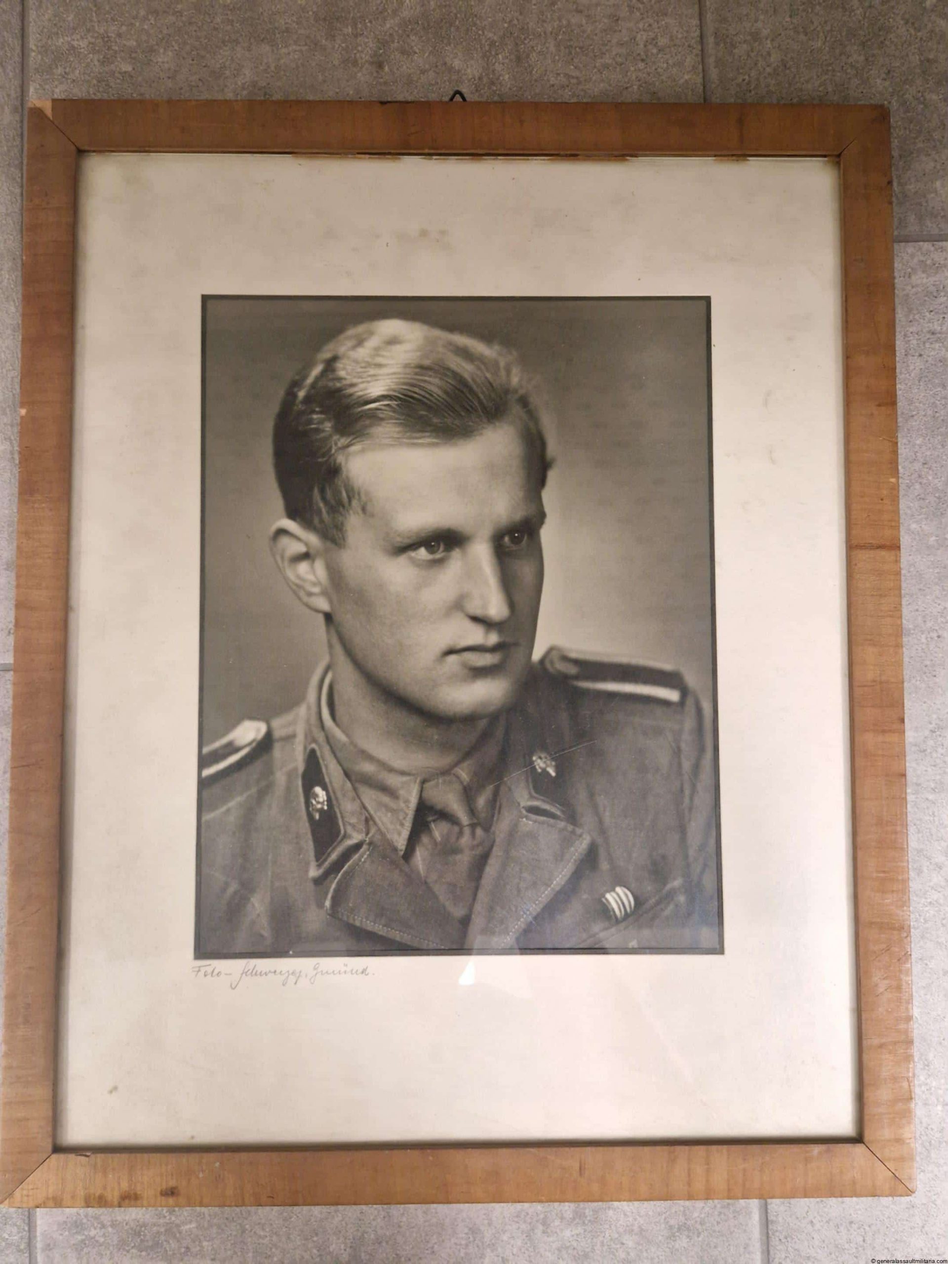 Afrika Panzer/Stug portrait framed