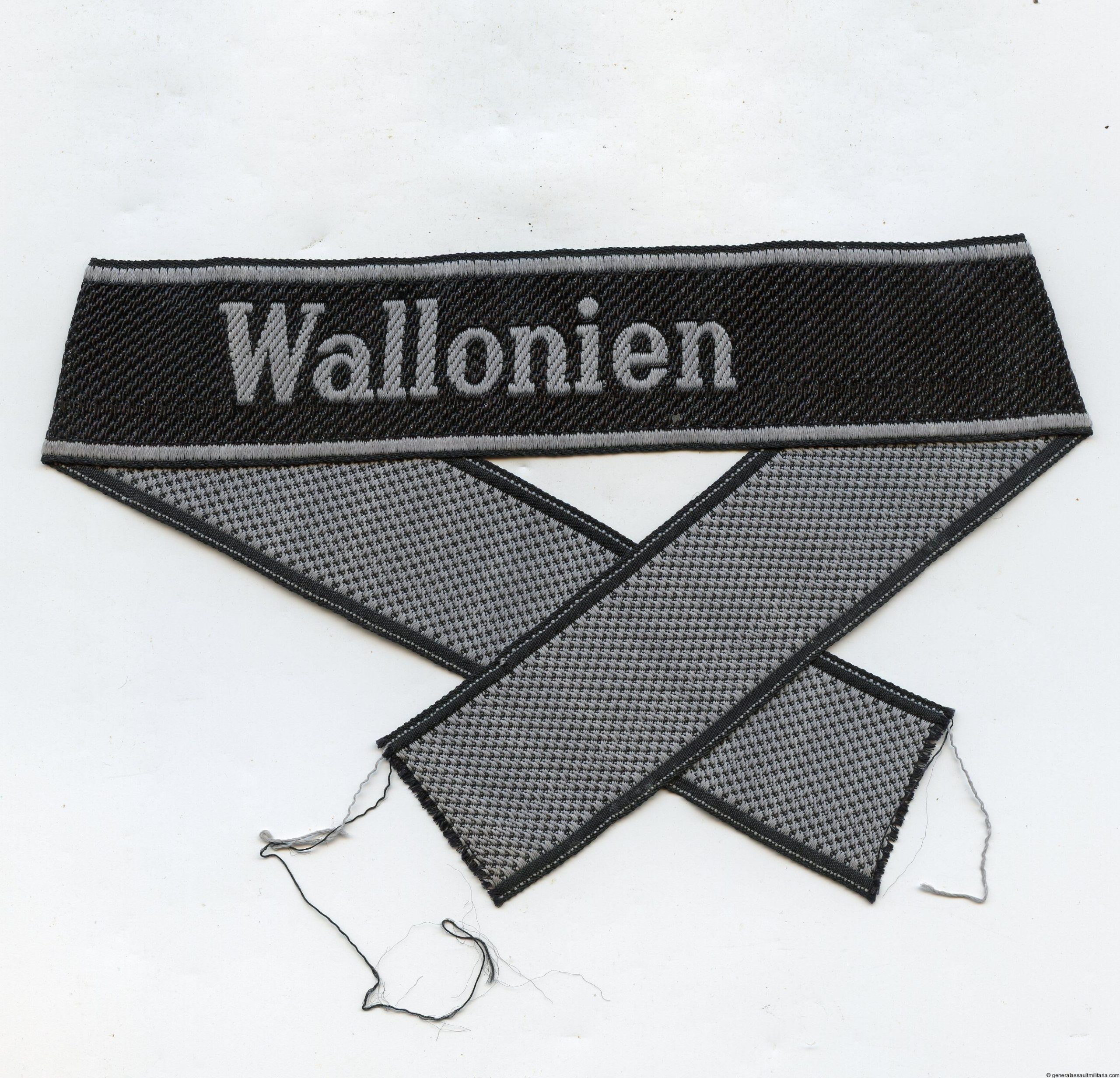 Waffen-SS Wallonien 'BeVo' Cuff title