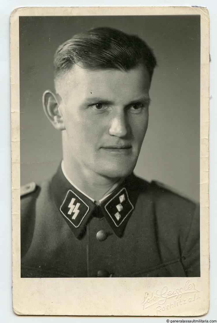 Waffen SS Untersturmf hrer Portrait Generalassaultmilitaria waffen-ss-untersturmf-hrer-portrait-generalassaultmilitaria