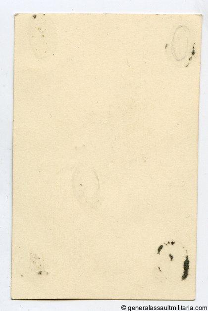 7x4cm ID-photo of a SS Ustf. with Ek1