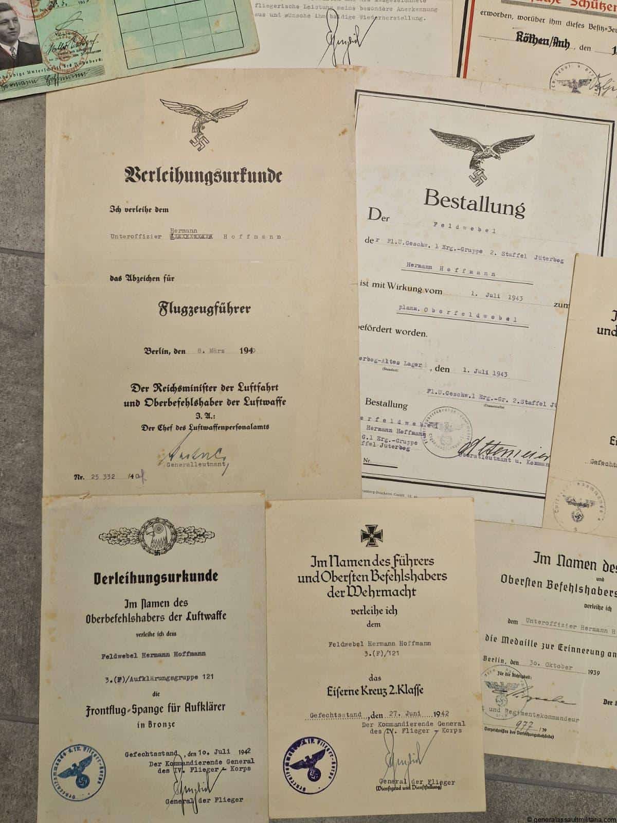 Fern Aufklärungsgruppe 121 document grouping