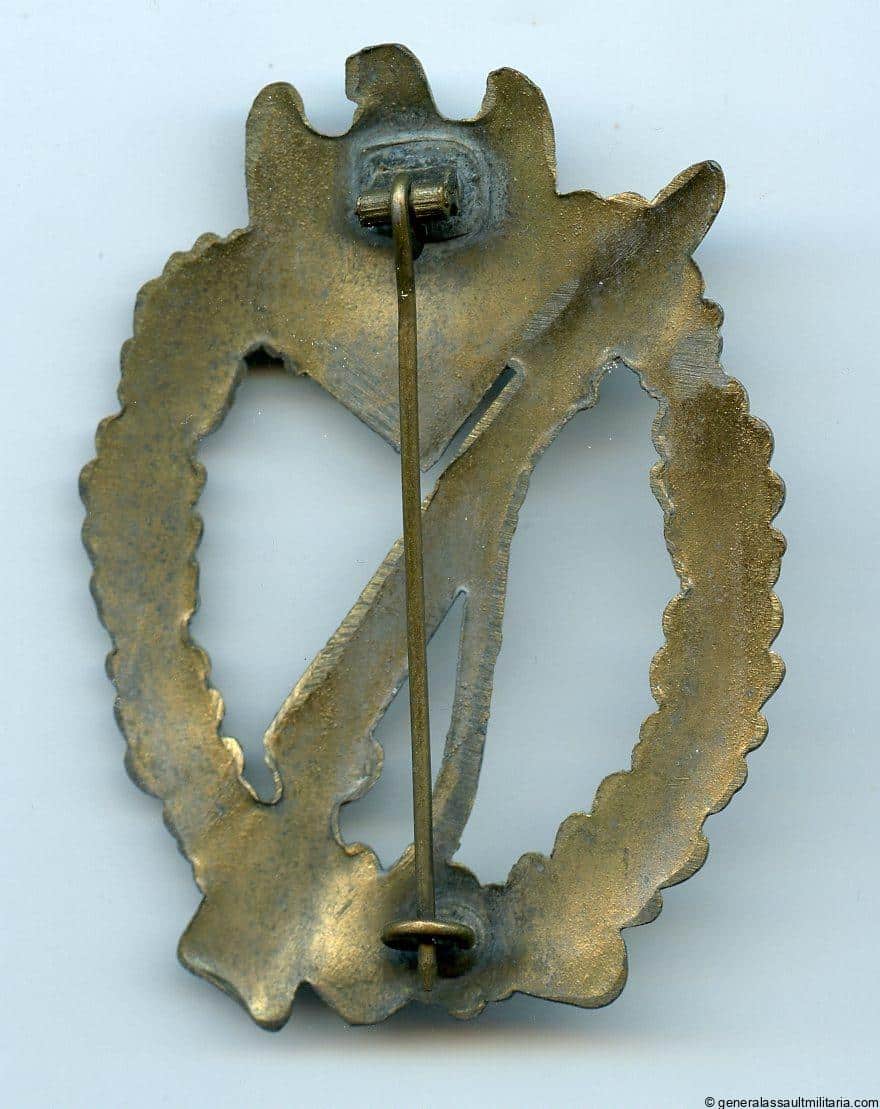 Infantry assault badge in bronze – Rudolf Karneth, Gablonz