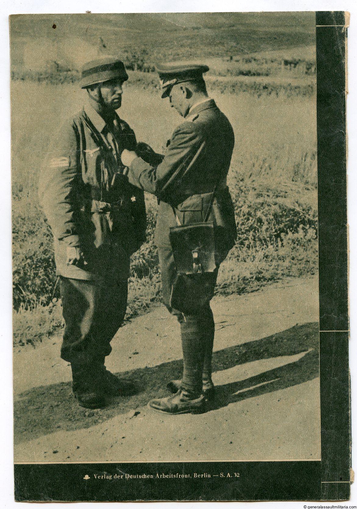 Small recruitment booklet – Fallschirmjäger Rüfen Dich!