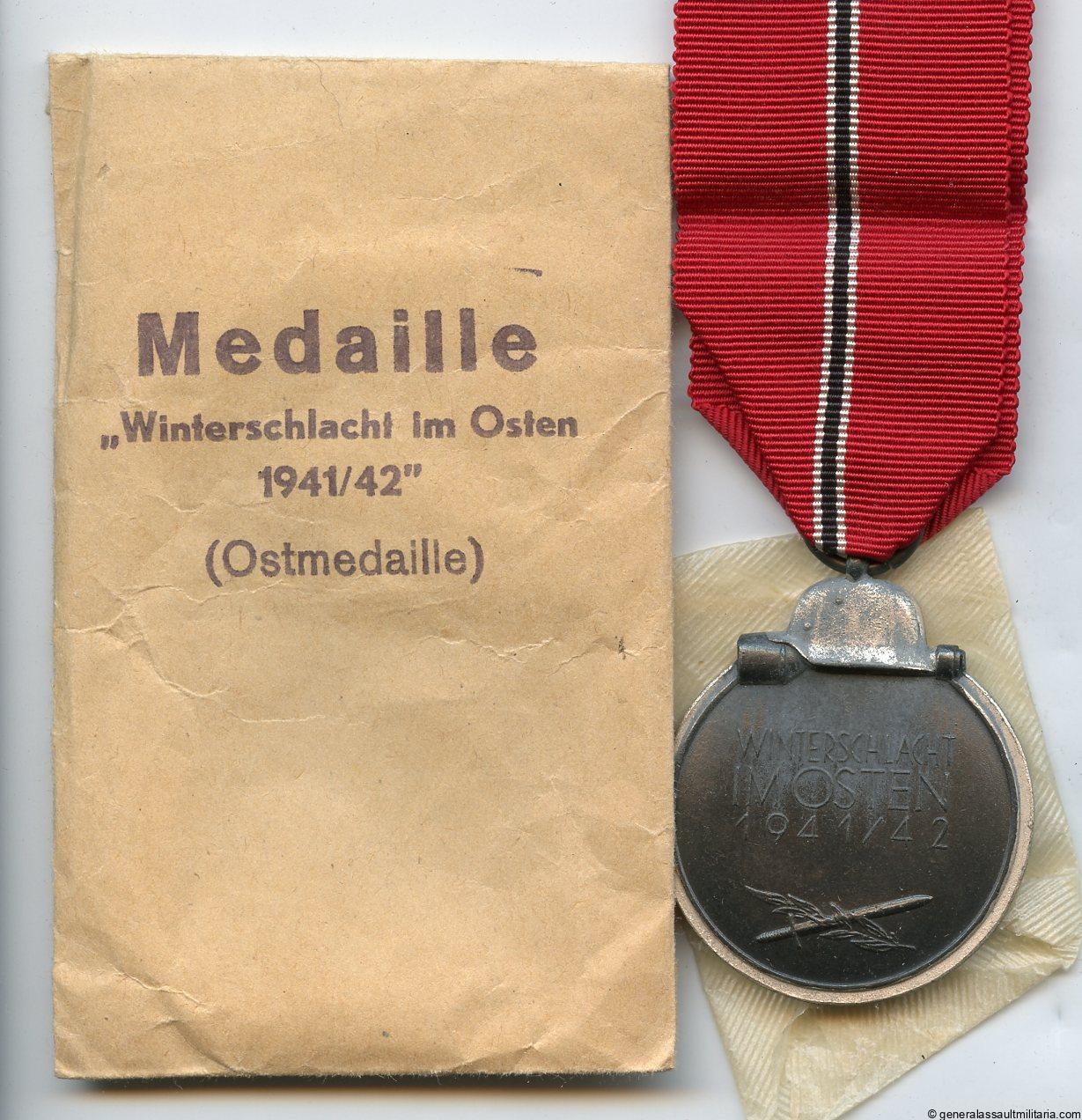 Ost medal set - MM88 Werner Redo, Saarlautern