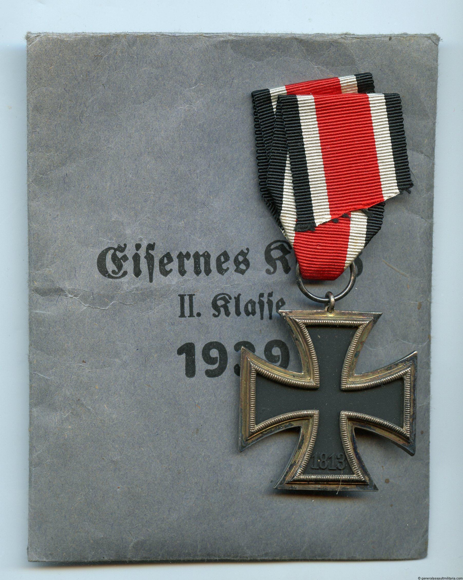 Iron cross 2nd class + Packet - Round 3 Deschler