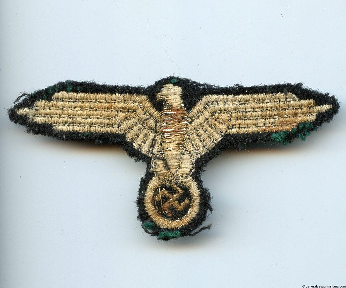 Waffen-SS sleeve eagle - French type