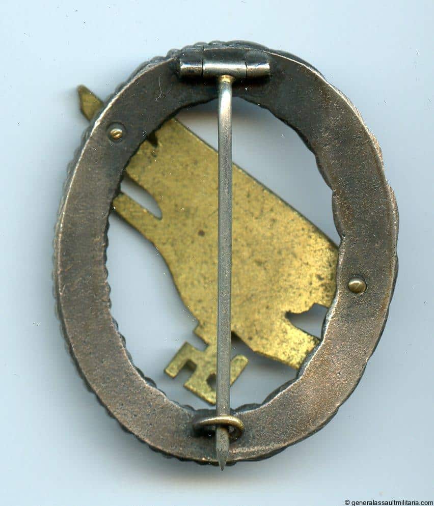 Luftwaffe paratrooper badge – C.E. Juncker, Berlin