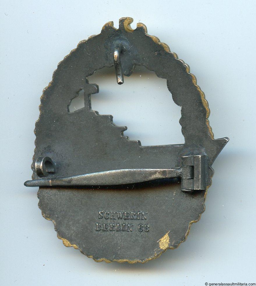 Kriegsmarine Destroyer badge - Schwerin, Berlin