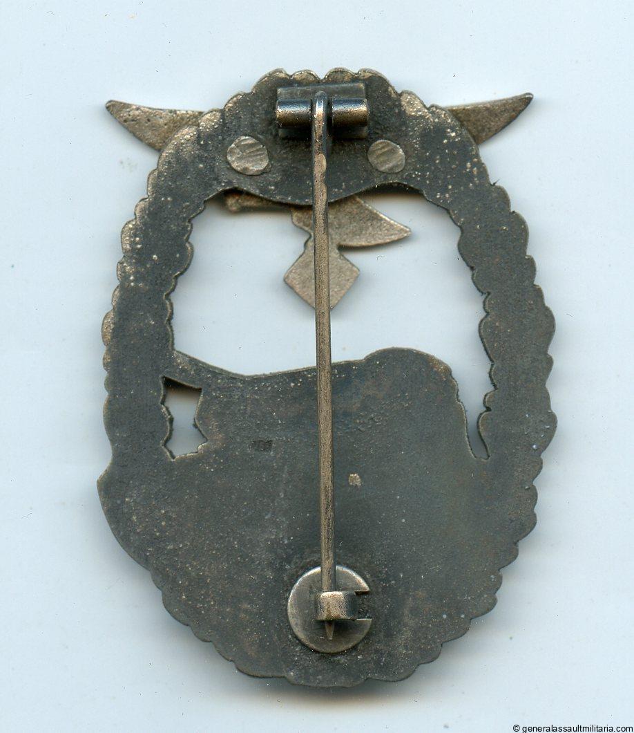 Luftwaffe panzer assault badge - Rudolf Souval, Wien