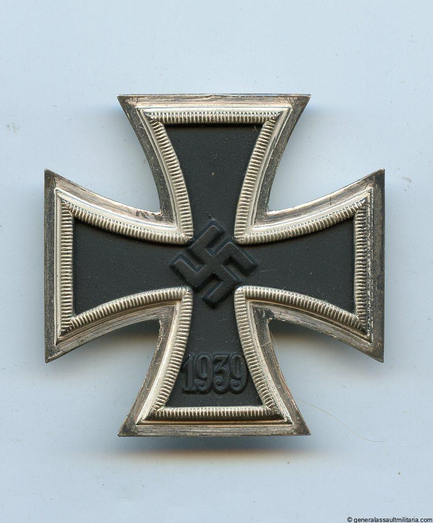 Iron cross 1st class - MM107 Carl Wild, Hamburg