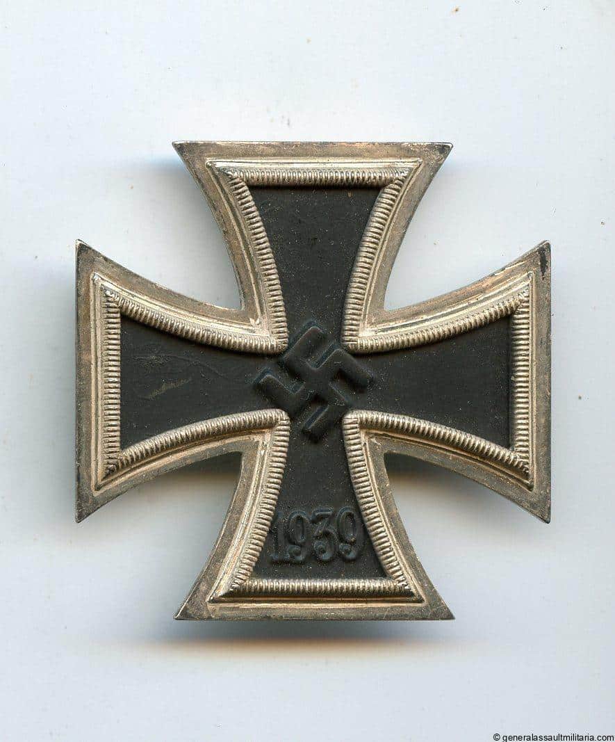Iron cross 1st class - L/11 Wilhelm Deumer, Lüdenscheid