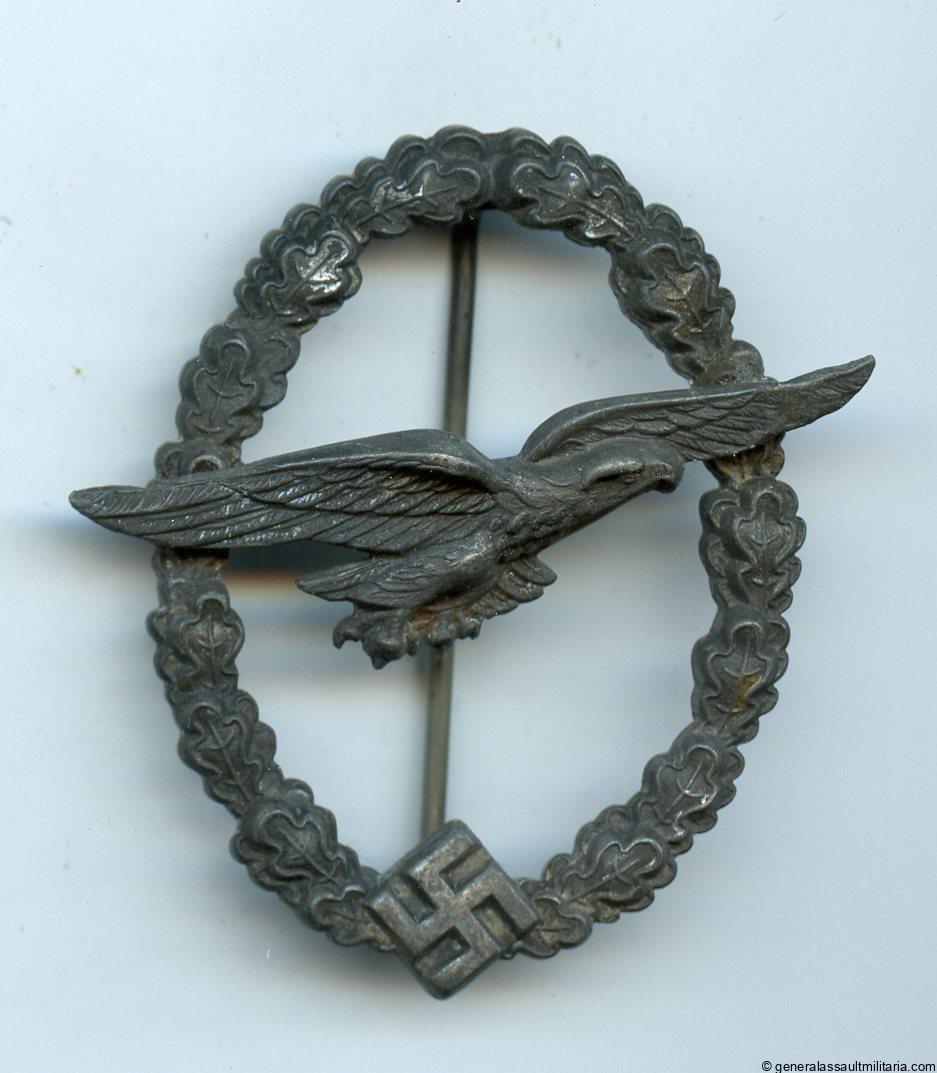 Luftwaffe glider pilot badge - Steinhauer & Lück, Lüdenscheid