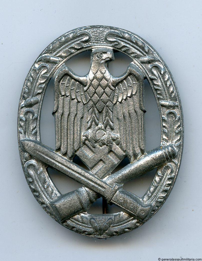 General assault badge – Biedermann & Co, Ober Kassel