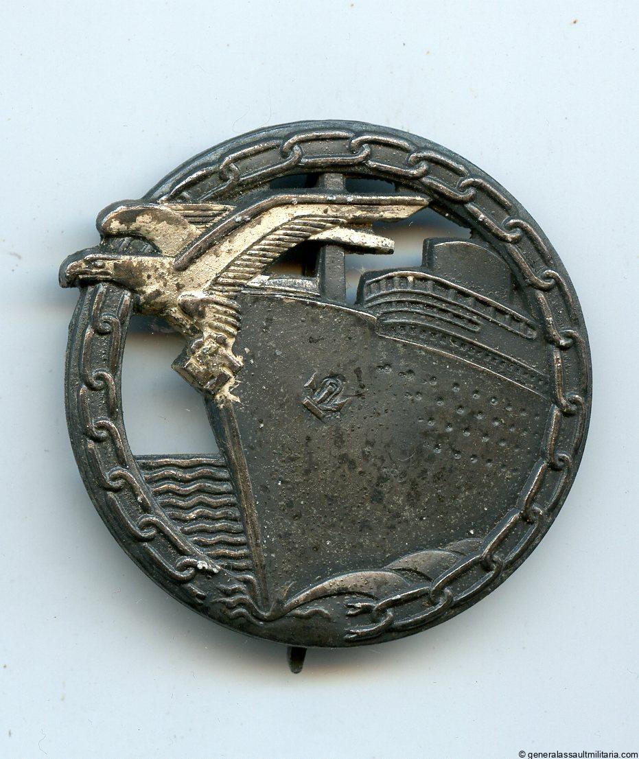 Kriegsmarine Blockade runner badge – Schwerin, Berlin