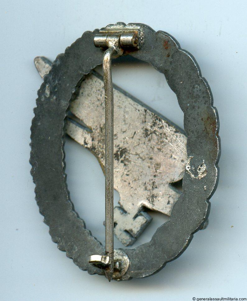 Luftwaffe paratrooper badge - Steinhauer & Lück, Lüdenscheid