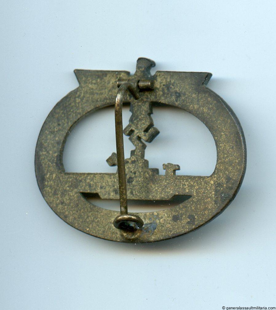 Kriegsmarine U-boat badge - Paul Meybauer, Berlin