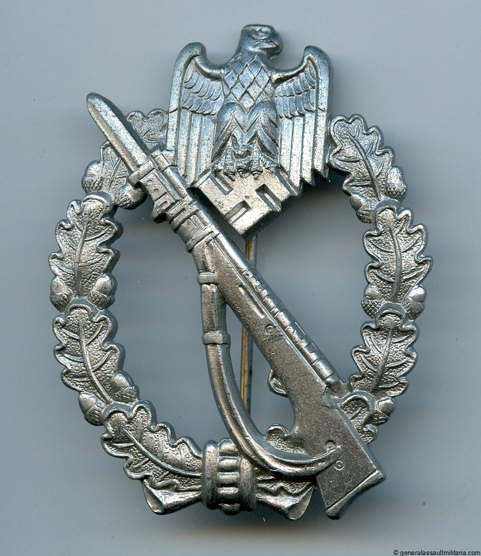 Infantry assault badge - Fritz Zimmermann, Stuttgart