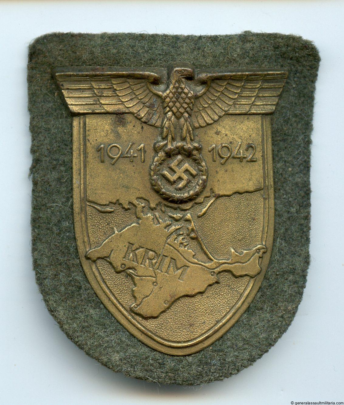 Krim shield - Wilhelm Deumer, Lüdenscheid