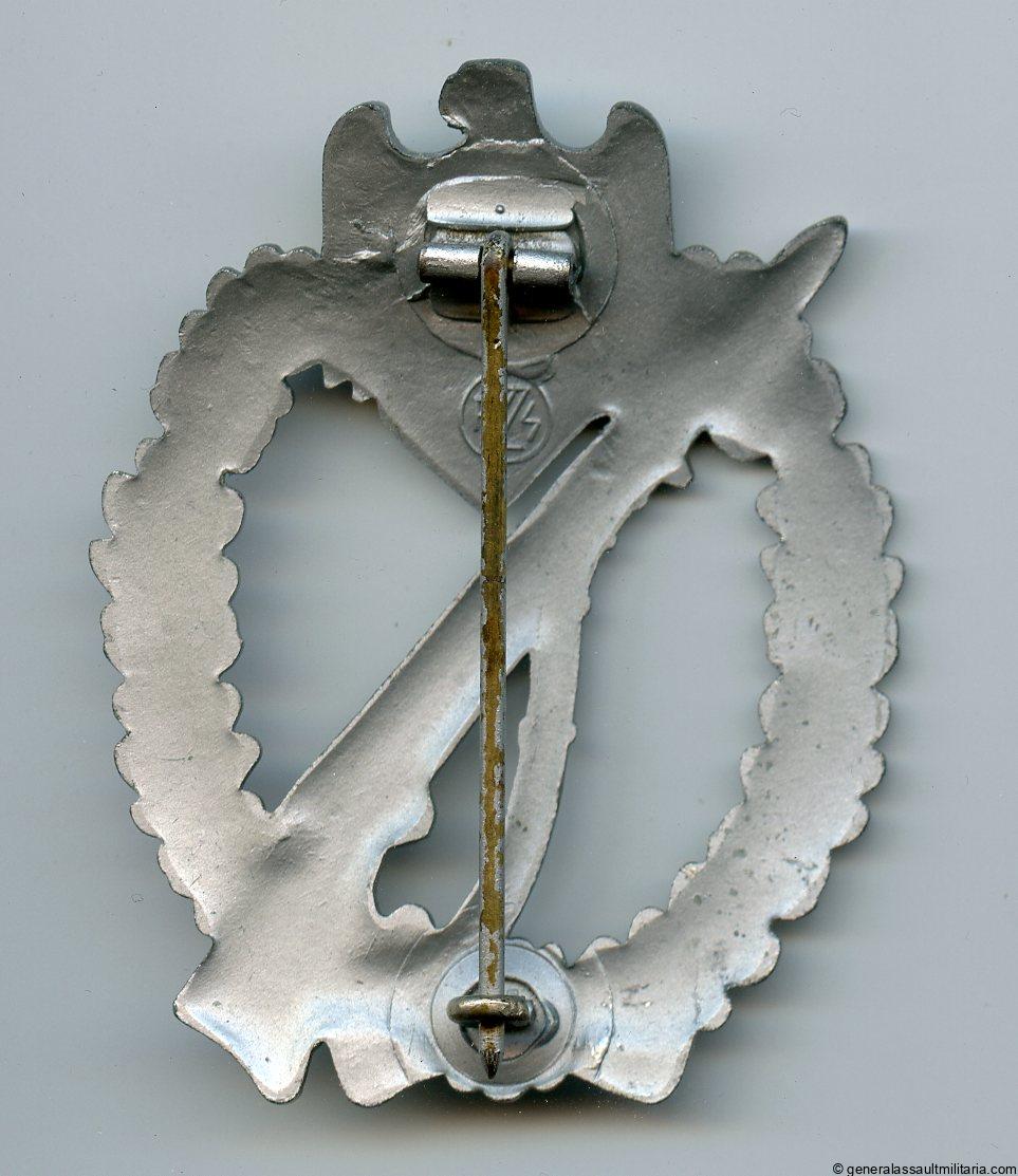 Infantry assault badge - Fritz Zimmermann, Stuttgart
